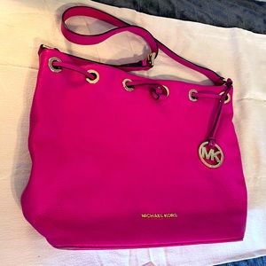 Beautiful and gently used, soft leather Michael Kors Hobo bag